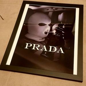 Prada 8 1/2"x11" Framed Wall Art